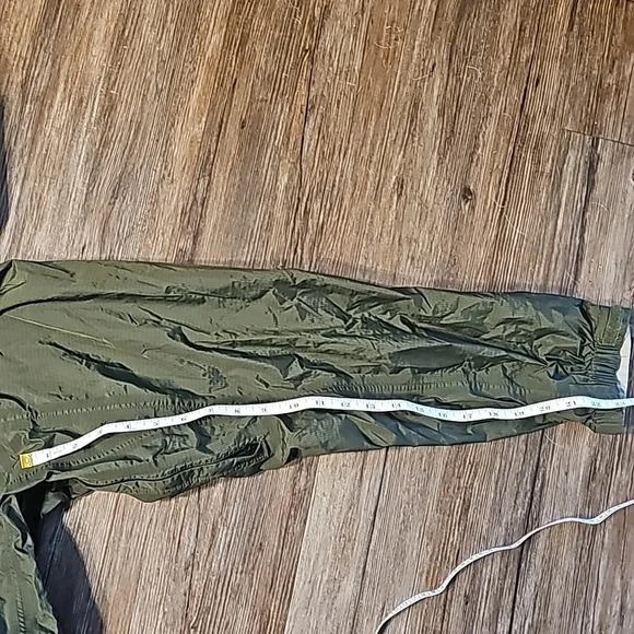 Womens Marmot Hunter Green Cinched Waist Windbreaker Jacket Medium - Picture 12 of 12